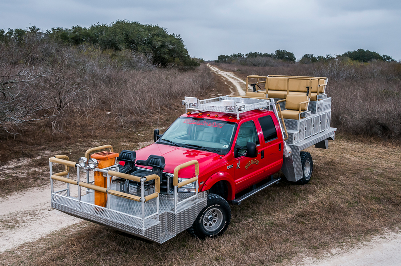 Illustration for article titled These Are The Insane Trucks Texans Use To Hunt Birds